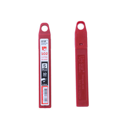 kupować 9mm Snap Off Box Cutter Blade SK2 High Carbon Steel 60 stopni kąt produkcja online
