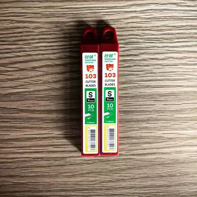 kupować 86mm Długie ostrze do cięcia papieru SK2 Stal węglowa 9mm Noż produkcja online