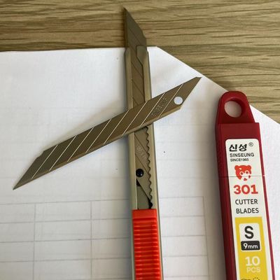 kupować 0.38mm srebrne 9mm ostrza do cięcia ciężkiego i przemysłowego produkcja online