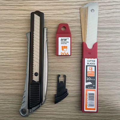 kupować Wszechstronne 18 mm nożniki srebrne wykończenie do różnych zadań cięcia produkcja online