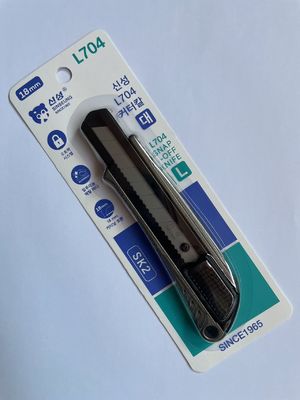 Aluminium Stopnia uchwyt ciężki noż 18 mm z SK2 Ostrze stalowe