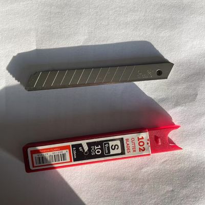 12 segmentów 9 mm ostrza do cięcia ze stali o wysokiej zawartości węgla SK2 i kątem cięcia 60 stopni