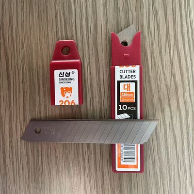 Srebro 18 mm ostrze z 0,5 mm grubości i 60 ° kąt