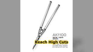 Wysuwane nożyce do żywopłotu sięgają wysoko